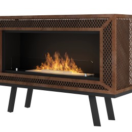 Industrial bio fireplace