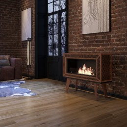 Industrial bio fireplace