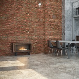 Industrial bio fireplace