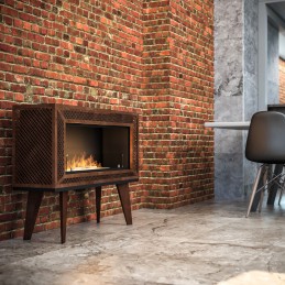 Industrial bio fireplace