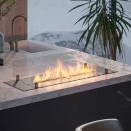 Insert Black 1000 - Bio Fireplace