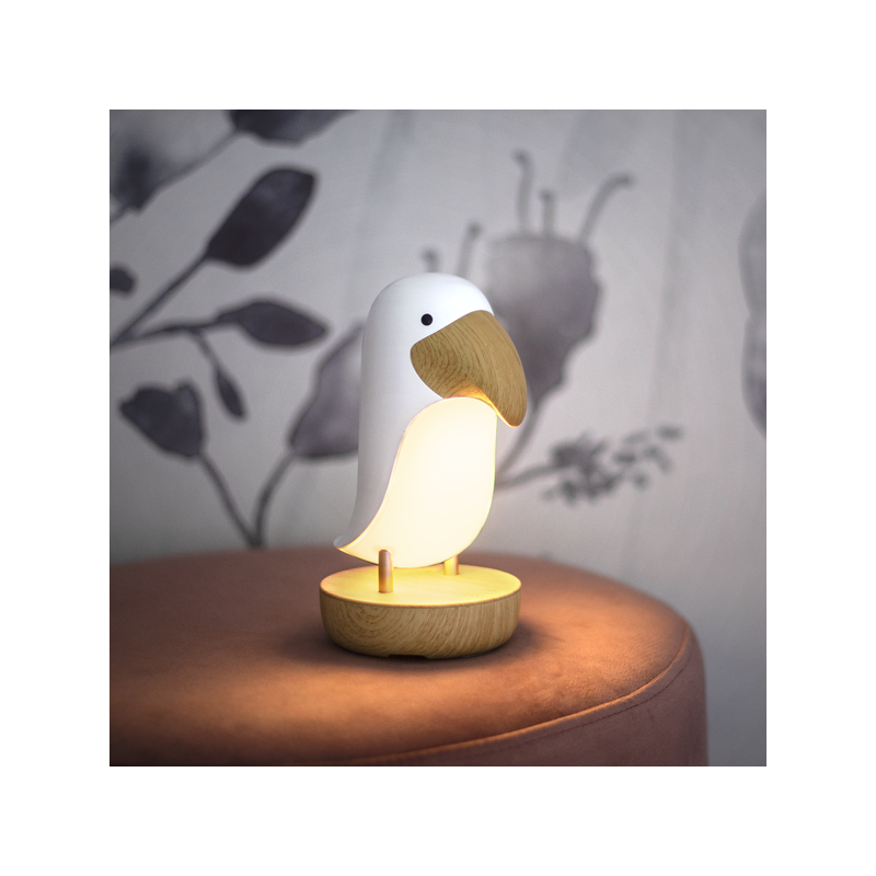 TOUCAN BIRD LED decorative lamp with USB