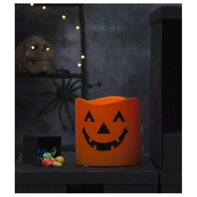 Spooky Halloween Decoration – LED Candle with Timer Function