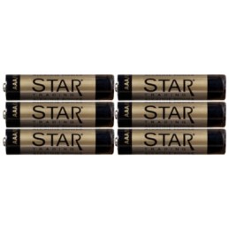 Pack of 6 AAA 1.5V Alkaline Batteries – Long-Lasting & Reliable Power