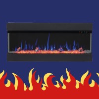 Wall-Mounted Electric Fireplaces. Stylish & Convenient Heating Solution